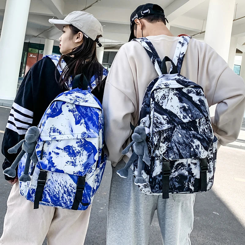Women's Waterproof Schoolbag Large Capacity Teenager Backpack