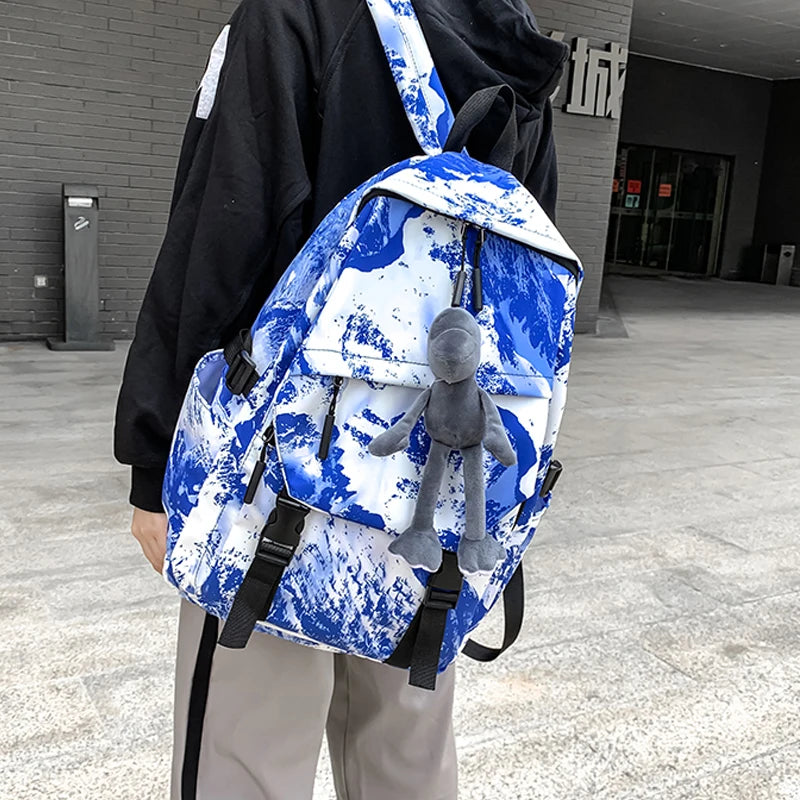 Women's Waterproof Schoolbag Large Capacity Teenager Backpack