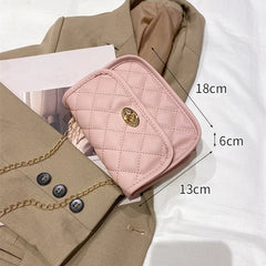 Camera Crossbody Bag with Embroidery