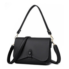 Soft PU Shoulder Bag Women's High Capacity Messenger Bag