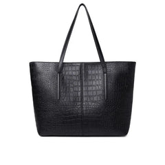 Ladies PU Leather Solid Shoulder Bag Women Bag Handbag Big Bag