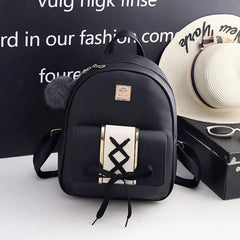 Academic School Bags for Girls Women Students Backpack Shoulder Bag