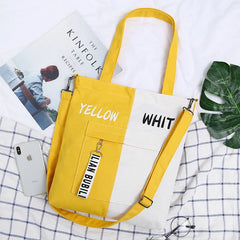 Canvas Shoulder Bag for Women, Stylish and Versatile