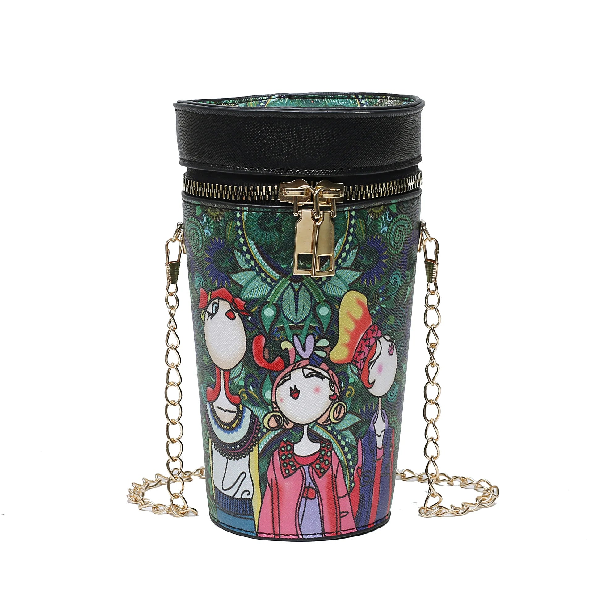 Women's Cartoon Chain Messenger Bag Mini Shoulder Bag