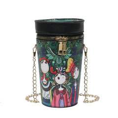 Women's Cartoon Chain Messenger Bag Mini Shoulder Bag