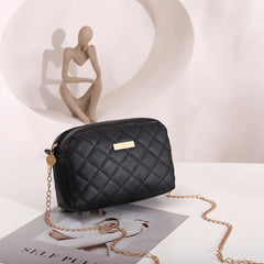 Embroidered Square Bag Chain Messenger Bag Small Shoulder All-Match Wallet