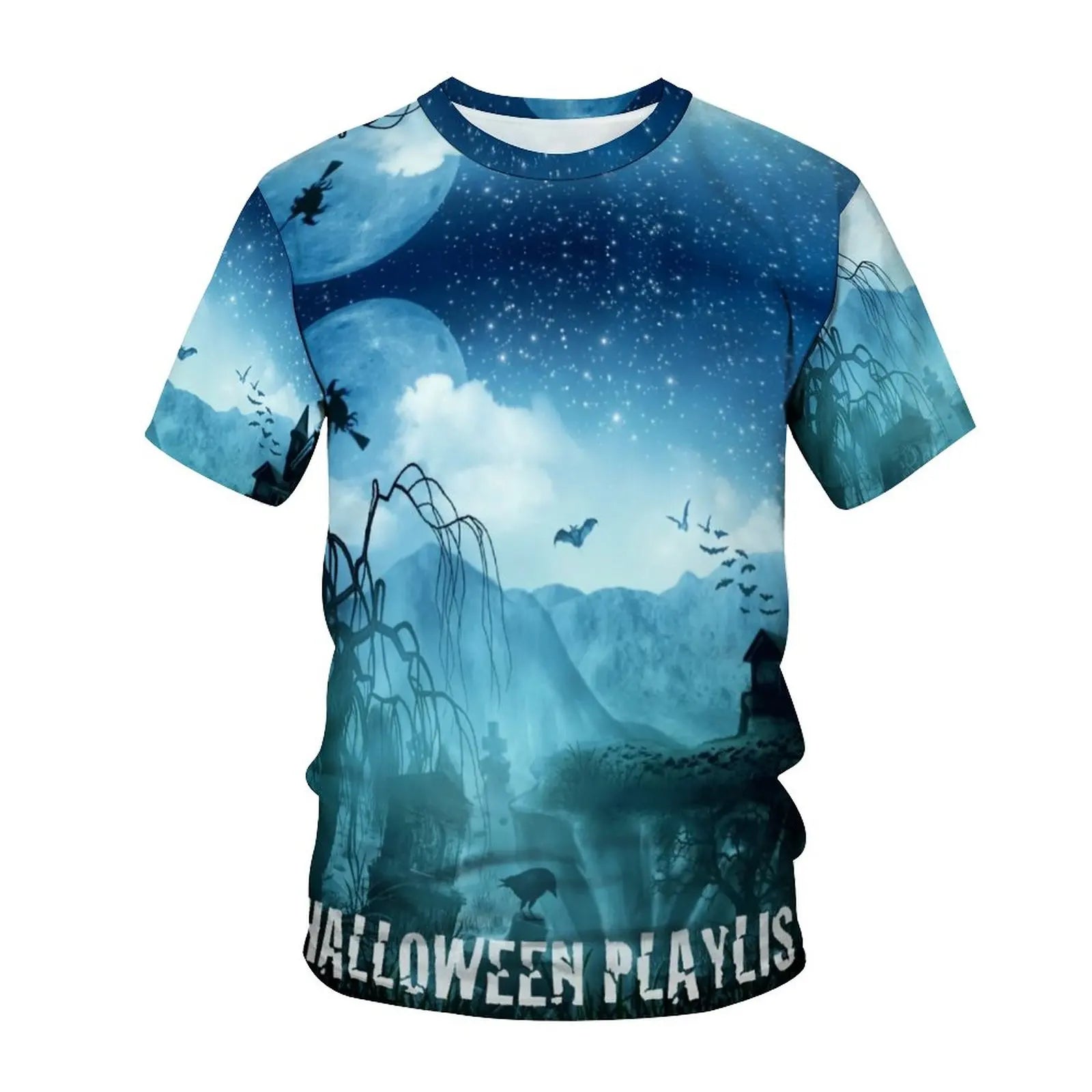 Halloween 3D Print Men's Short Sleeve T-Shirt