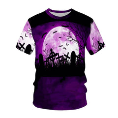Halloween 3D Print Men's Short Sleeve T-Shirt
