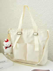 Canvas Messenger Bag Japanese Style Tote Bag
