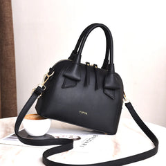 Small PU Leather Shoulder Bag for Women Diagonal Zipper Shell Bag