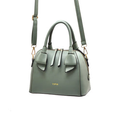 Small PU Leather Shoulder Bag for Women Diagonal Zipper Shell Bag