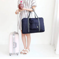 Nylon Foldable Travel Bag Unisex Large Capacity Women Handbags Men Travel Bags
