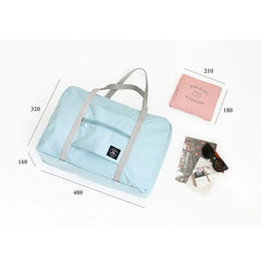 Nylon Foldable Travel Bag Unisex Large Capacity Women Handbags Men Travel Bags