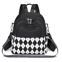 School Ladies Backpack Oxford Cloth Lightweight Girls Backpack