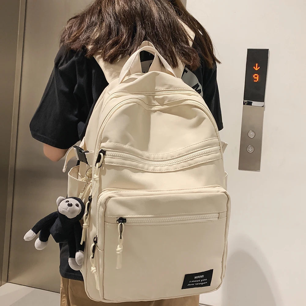 Large Student Backpack Girl School Bag Women's Travel Backpack