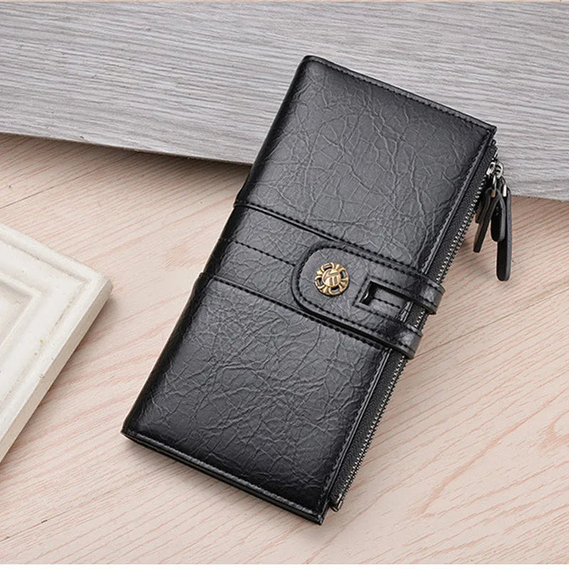 PU Leather Waterproof Men's Wallet Multifunctional
