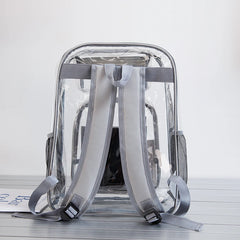 Women's Transparent Shoulder Bag Beach Travel Backpack