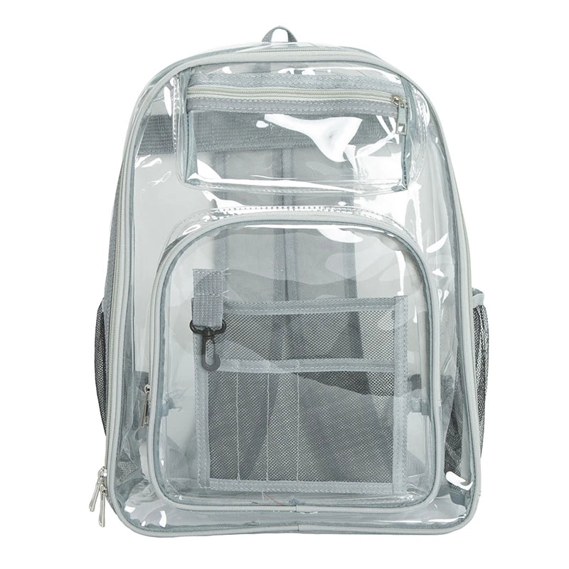 Women's Transparent Shoulder Bag Beach Travel Backpack