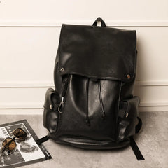 Vintage Men's College Backpack School Bag