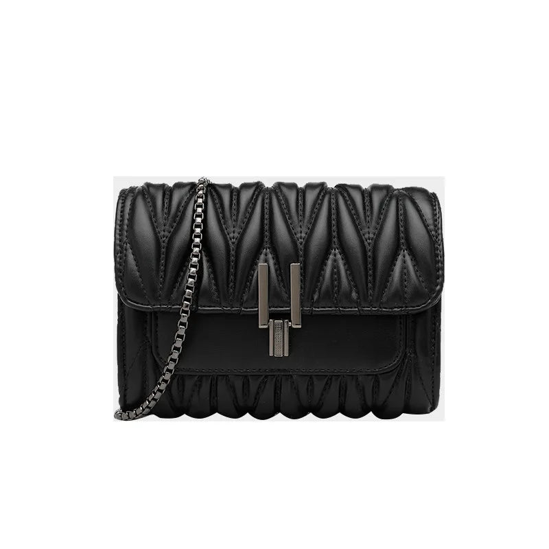 Women Chain Messenger Bag Wave Handbag Wild Small