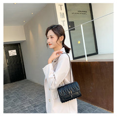 Women Chain Messenger Bag Wave Handbag Wild Small