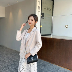 Women Chain Messenger Bag Wave Handbag Wild Small