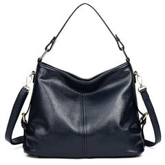 Women's PU Leather Shoulder Bag Messenger Handbag Big Bag