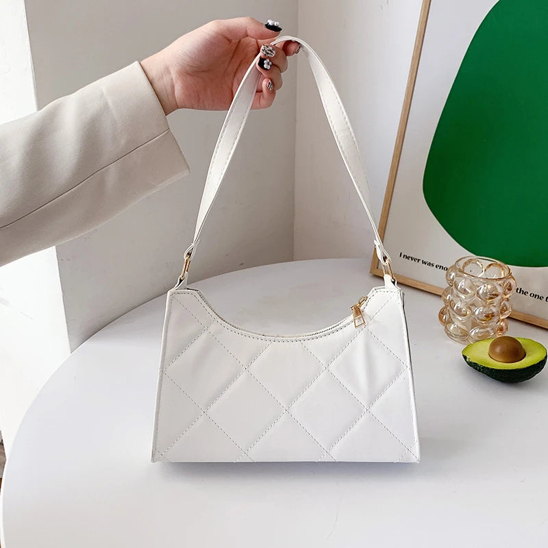 Retro High-End PU Leather Handbag for Women