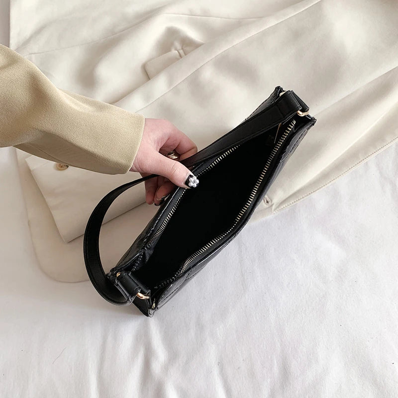 Retro High-End PU Leather Handbag for Women