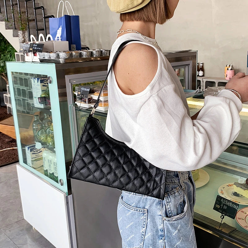 Retro High-End PU Leather Handbag for Women