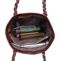 Women's Tassel Bag Large Capacity Shoulder Bag Retro Style