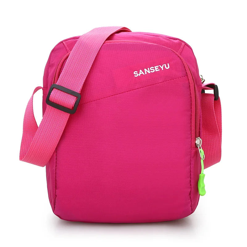 Women Crossbody Bag Waterproof Nylon Travel Bag