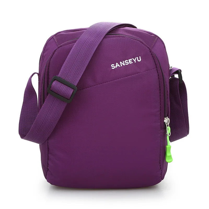Women Crossbody Bag Waterproof Nylon Travel Bag