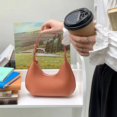 Versatile Underarm Crescent Bag for Women