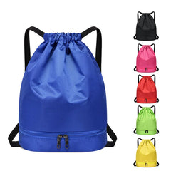 Waterproof Sports Backpack for Swimming Fitness with Wet Dry Separation Pocket