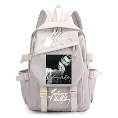 2022Johnny Hallyday lightweight nylon backpack
