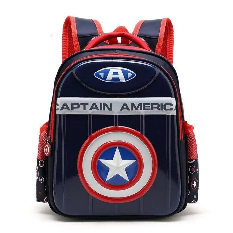 2022 Cartoon Schoolbag for Kids - Hero Pattern Backpack for Boys and Girls