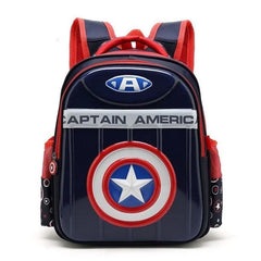 2022 Cartoon Schoolbag for Kids - Hero Pattern Backpack for Boys and Girls