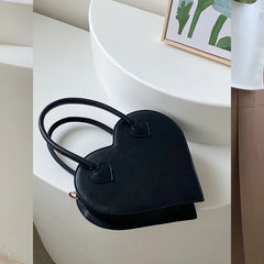 2022 Retro Niche Girl Love Handbag Small Tote Messenger Wallet