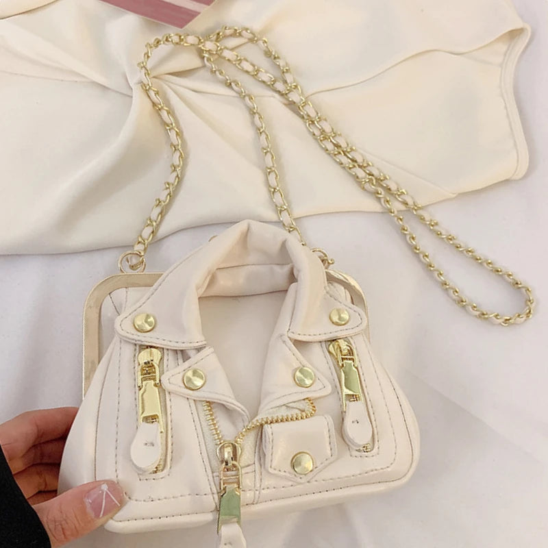 2022 Personality Chain Messenger Bag for Women European and American Style