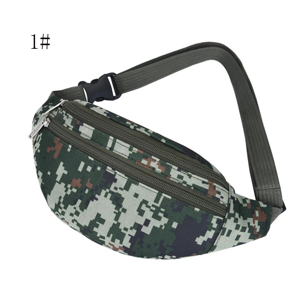 Outdoor Waist Bag Fanny Pack Sport Crossbody Travel Male Belt Bag