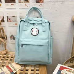 Nylon School Bags for Girls Women Laptop Backpacks