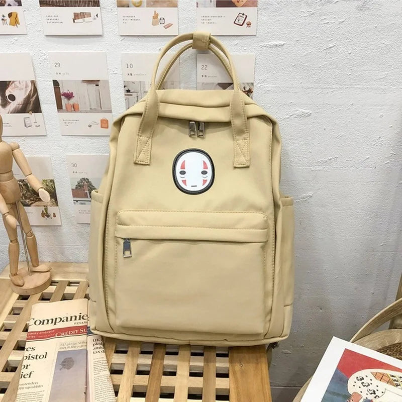 Nylon School Bags for Girls Women Laptop Backpacks