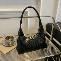 Retro Shoulder Bags Women Totes Leather Chain Handbag