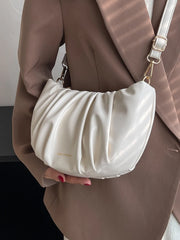 PU Leather Shoulder Bag Retro Female Underarm Pack