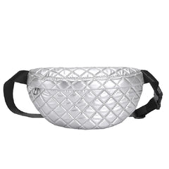 Women's Down Waist Pack Crossbody Bag for Winter Shopping