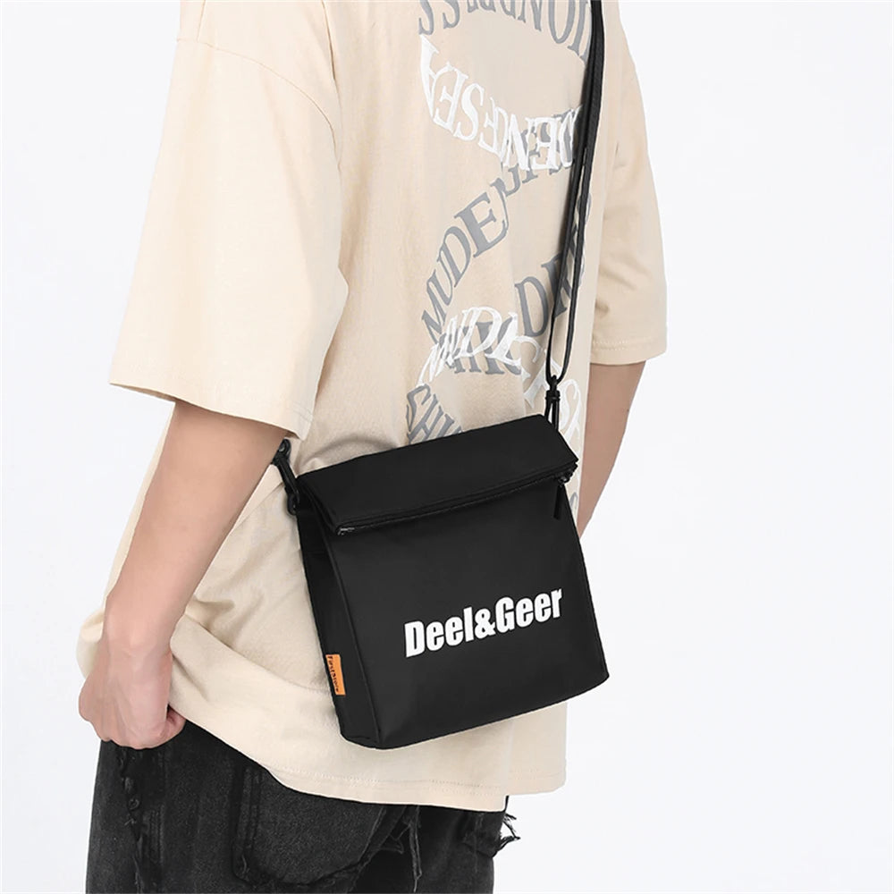 Small Women's Shoulder Bag Letter High Oxford Cloth Women Messenger