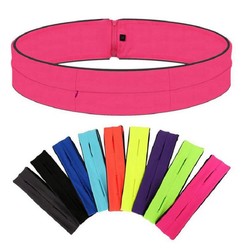 Running Belt Gym Waist Pouch Bum Bag Jogging Fanny Pack