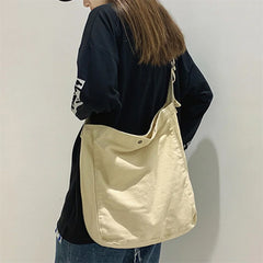 Canvas Shoulder Bag Crossbody Unisex Casual Messenger Bag