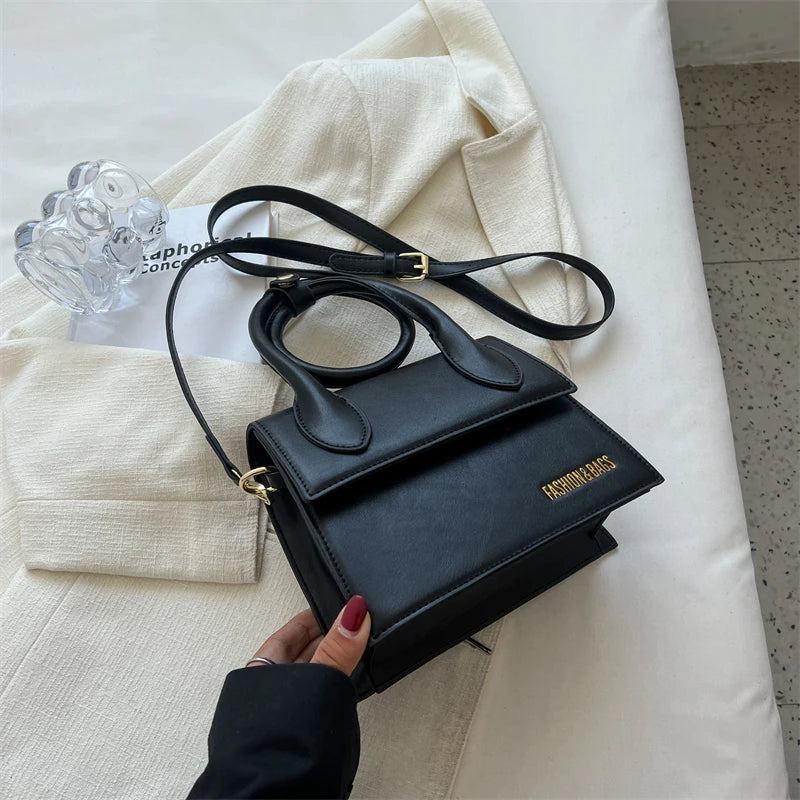Classic PU Leather Ladies Shoulder Tote Bag Handbag Women Bag